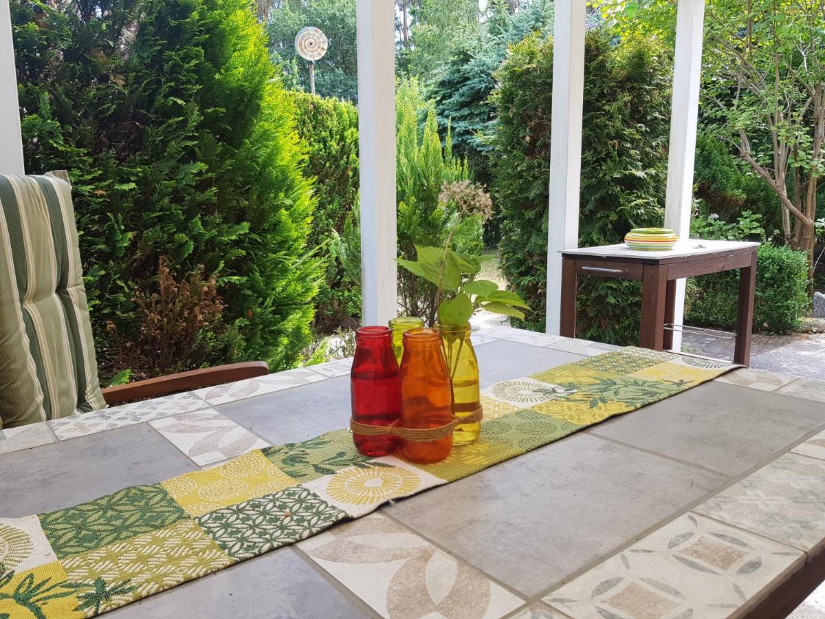 Gemuetliches Ferienhaus In Seenaehe Sewekow Buitenkant foto